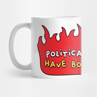 Political Opinions Have Body Counts Mug